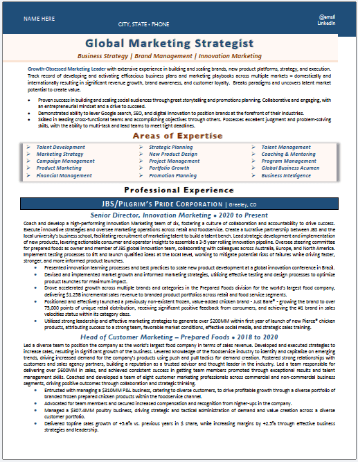 expert resume assistance